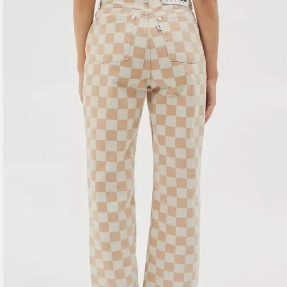 NWT Ragged Priest Checkered Jeans - Picture 4 of 6